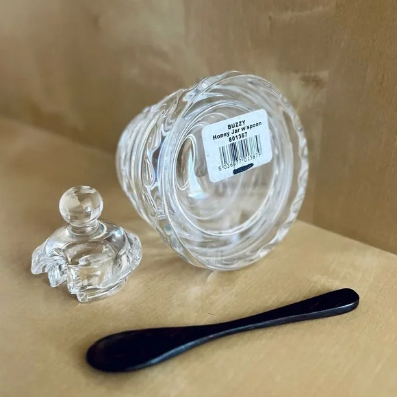 William Yeoward Crystal Buzzy Honey Jar - Picture 5 of 5